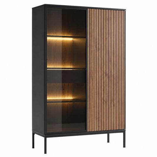 vitrine-moderne-avec-eclairage-led-noir-et-chene-104x166x39-cm-ejneg10776md