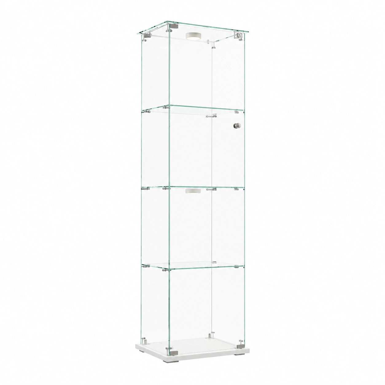 armoire-de-presentation-en-verre-avec-eclairage-led-4-niveaux-porte-verrouillable-utilisation-pour-salonbureausalle-de-jeux-blanc-nlfit10822eo